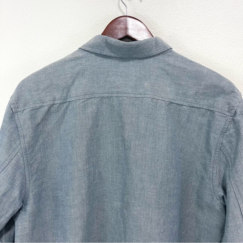 Element- Light Blue Chambray Button Down Shirt Si… - image 5